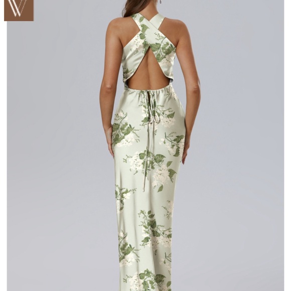 Safe Floral Bridesmaid Dress | AW TEIGNE DRESS - Picture 4 of 6